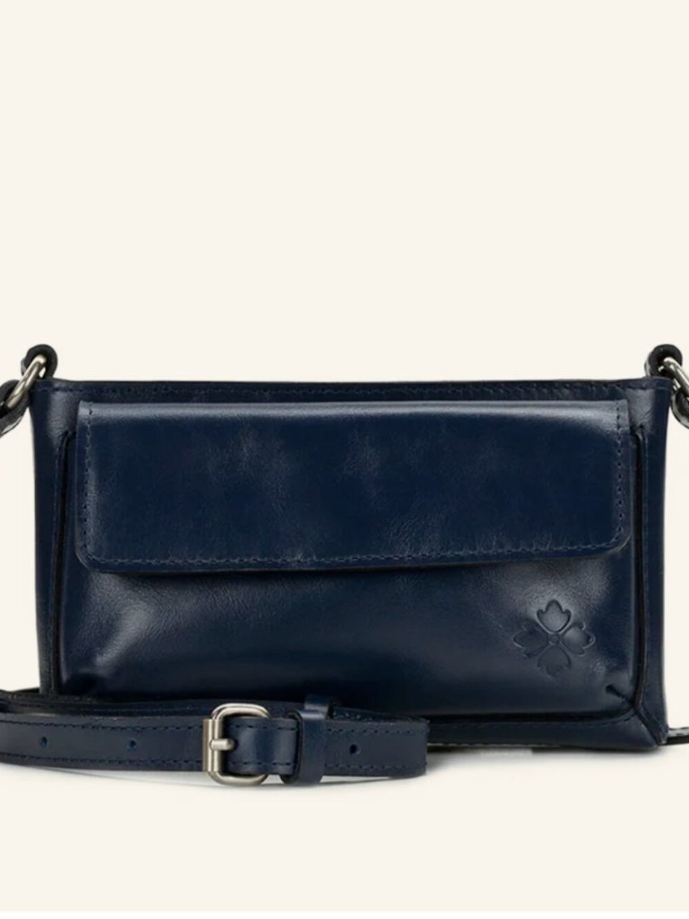 Patricia Nash Dovera Crossbody in Denim Blue